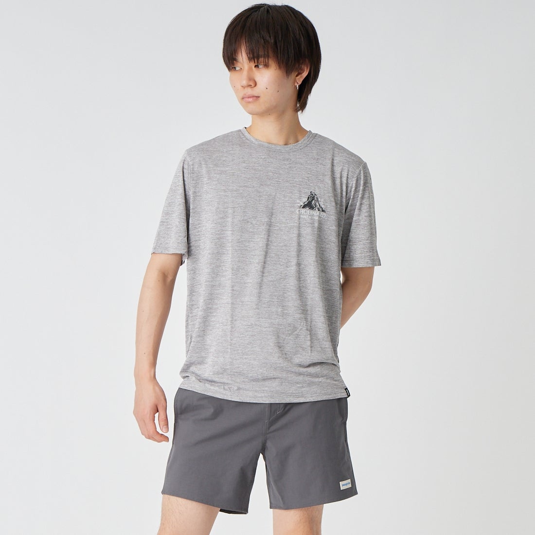 patagonia [パタゴニア] メンズ キャプリーン クールデイリーシャツ(シュイナード・クレスト) [45480] FEA &&モデル身長：177cm 着用サイズ：M&&