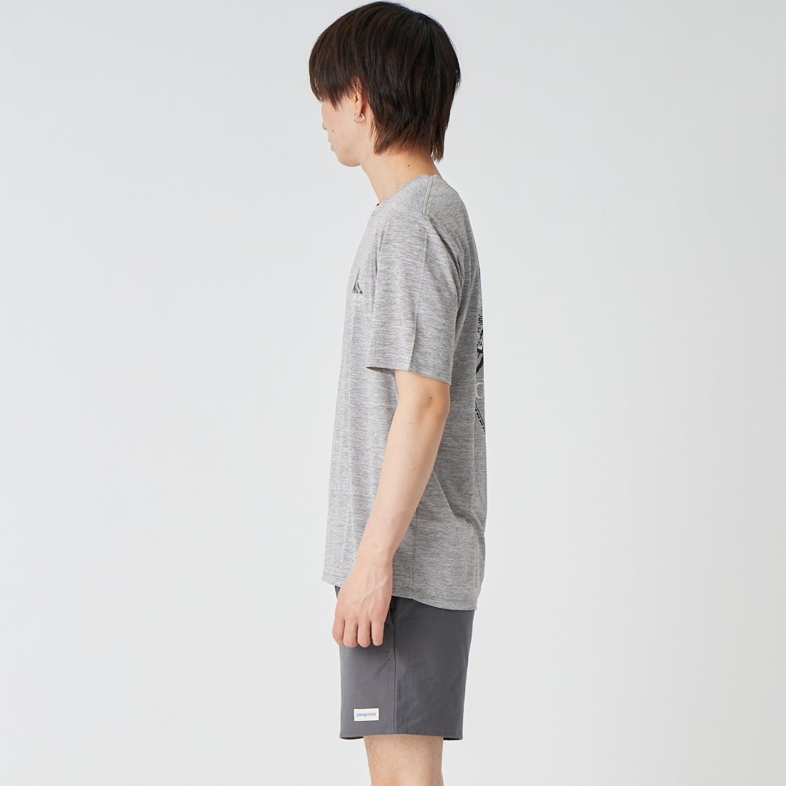 patagonia [パタゴニア] メンズ キャプリーン クールデイリーシャツ(シュイナード・クレスト) [45480] FEA &&モデル身長：177cm 着用サイズ：M&&