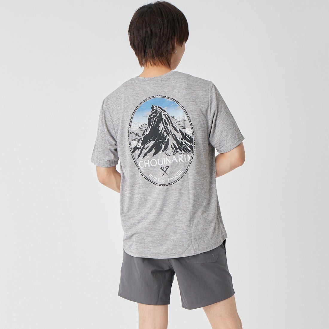 patagonia [パタゴニア] メンズ キャプリーン クールデイリーシャツ(シュイナード・クレスト) [45480] FEA &&モデル身長：177cm 着用サイズ：M&&