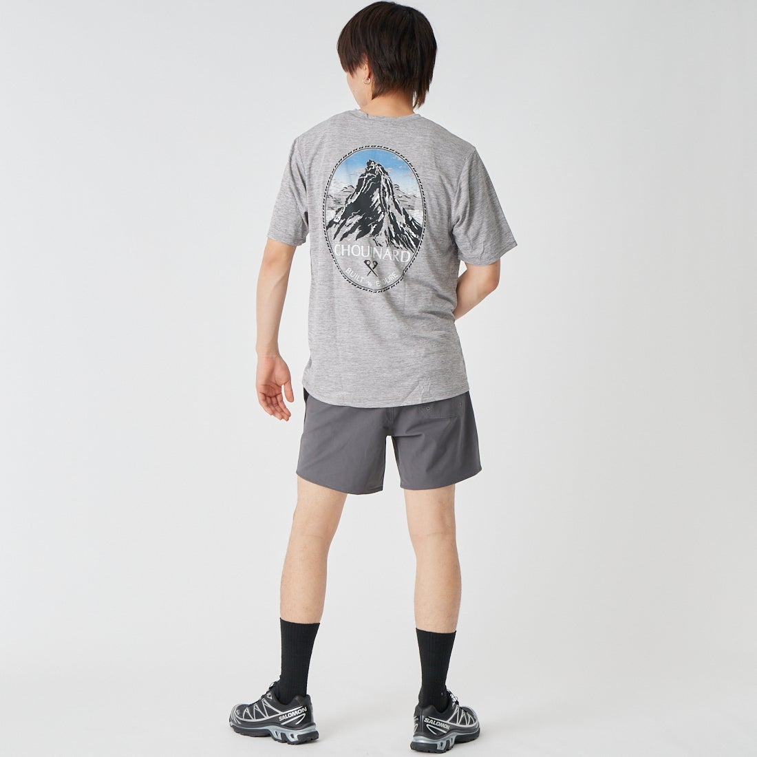 patagonia [パタゴニア] メンズ キャプリーン クールデイリーシャツ(シュイナード・クレスト) [45480] FEA &&モデル身長：177cm 着用サイズ：M&&