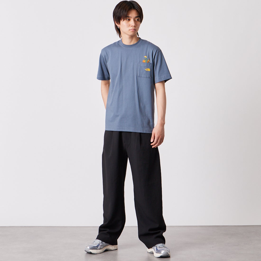 THE NORTH FACE [ザ ノースフェイス] トランクルイージーパンツ [NB32662] K &&モデル身長：177cm 着用サイズ：M&&
