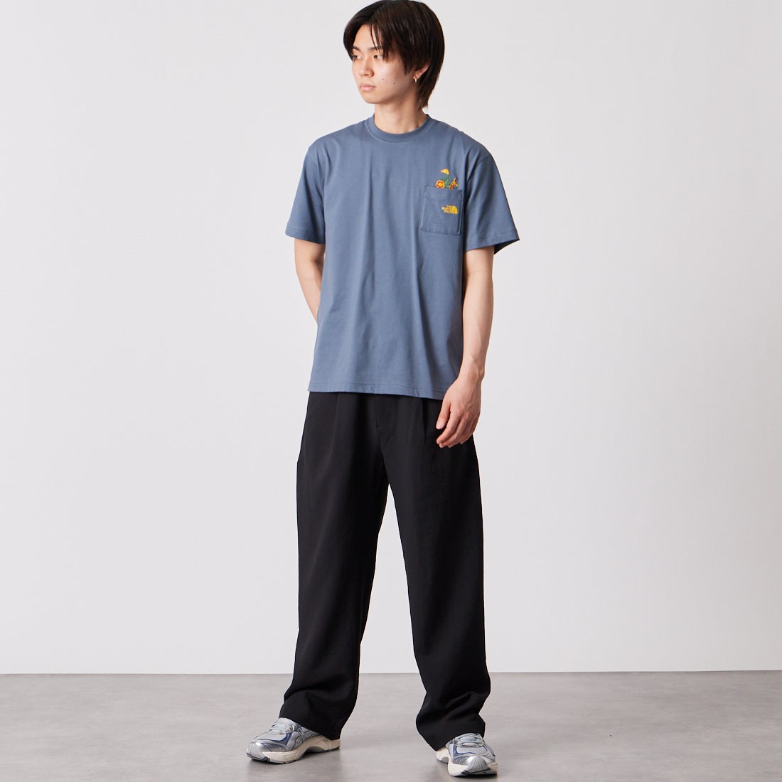 THE NORTH FACE [ザ ノースフェイス] トランクルイージーパンツ [NB32662] K &&モデル身長：177cm 着用サイズ：M&&