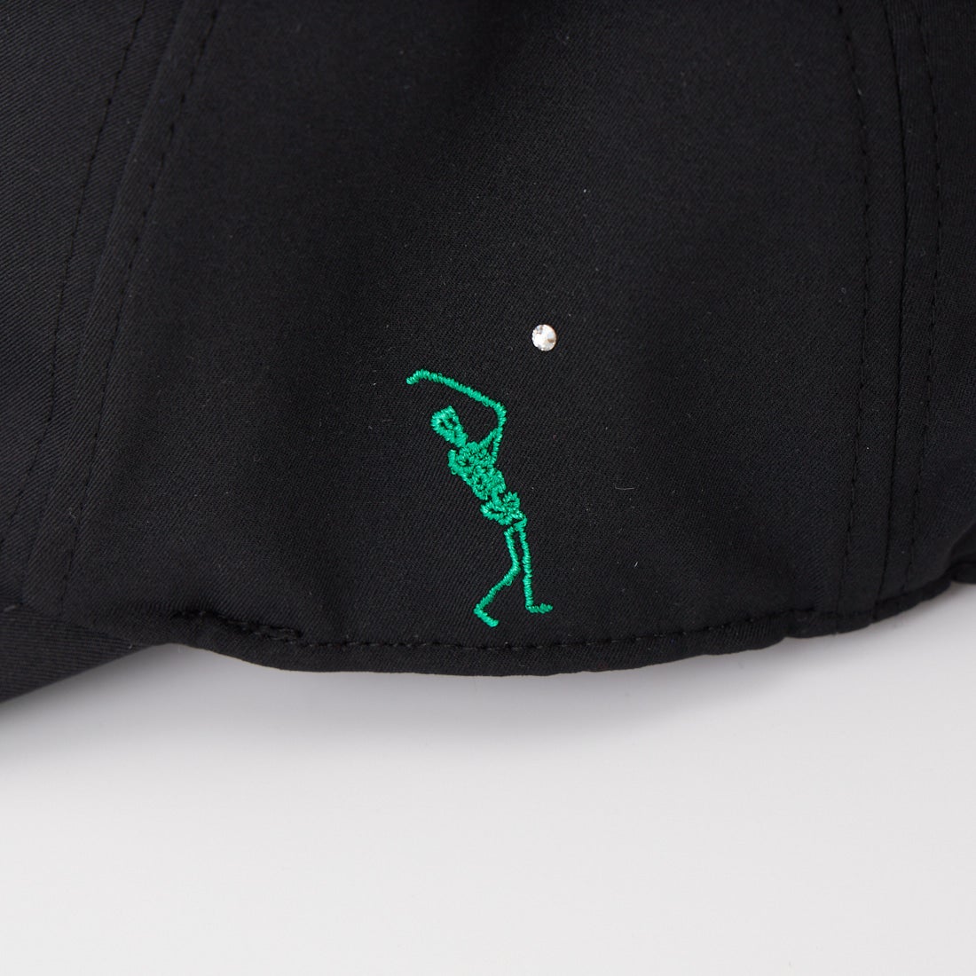 MARK & LONA [マークアンドロナ] ロゴ刺繍ベースボールキャップ [MLM-6A-FC05] BLACK