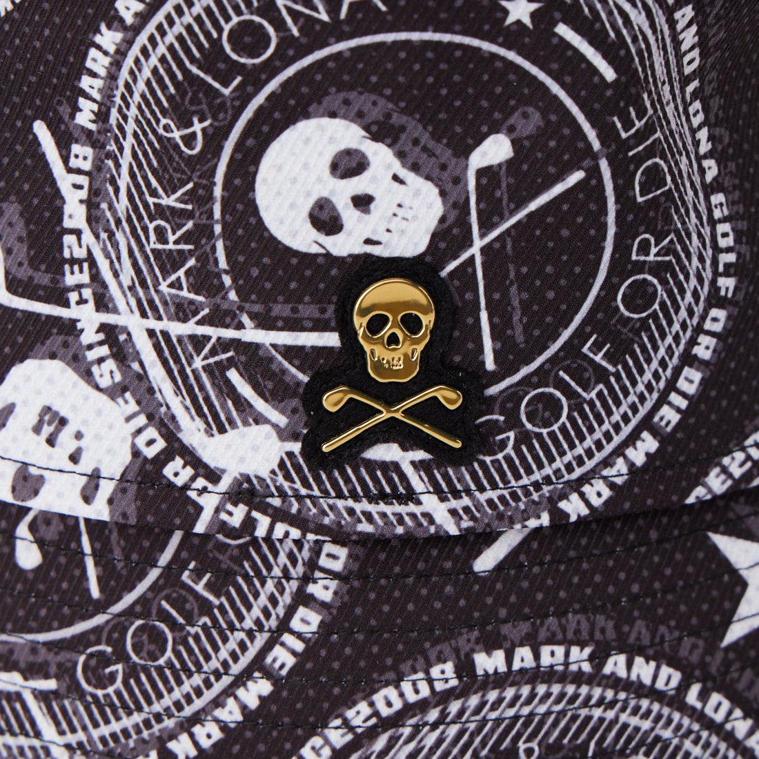 MARK & LONA [マークアンドロナ] ベンチレーションバケットハット [MLM-6A-FC08] BLACK