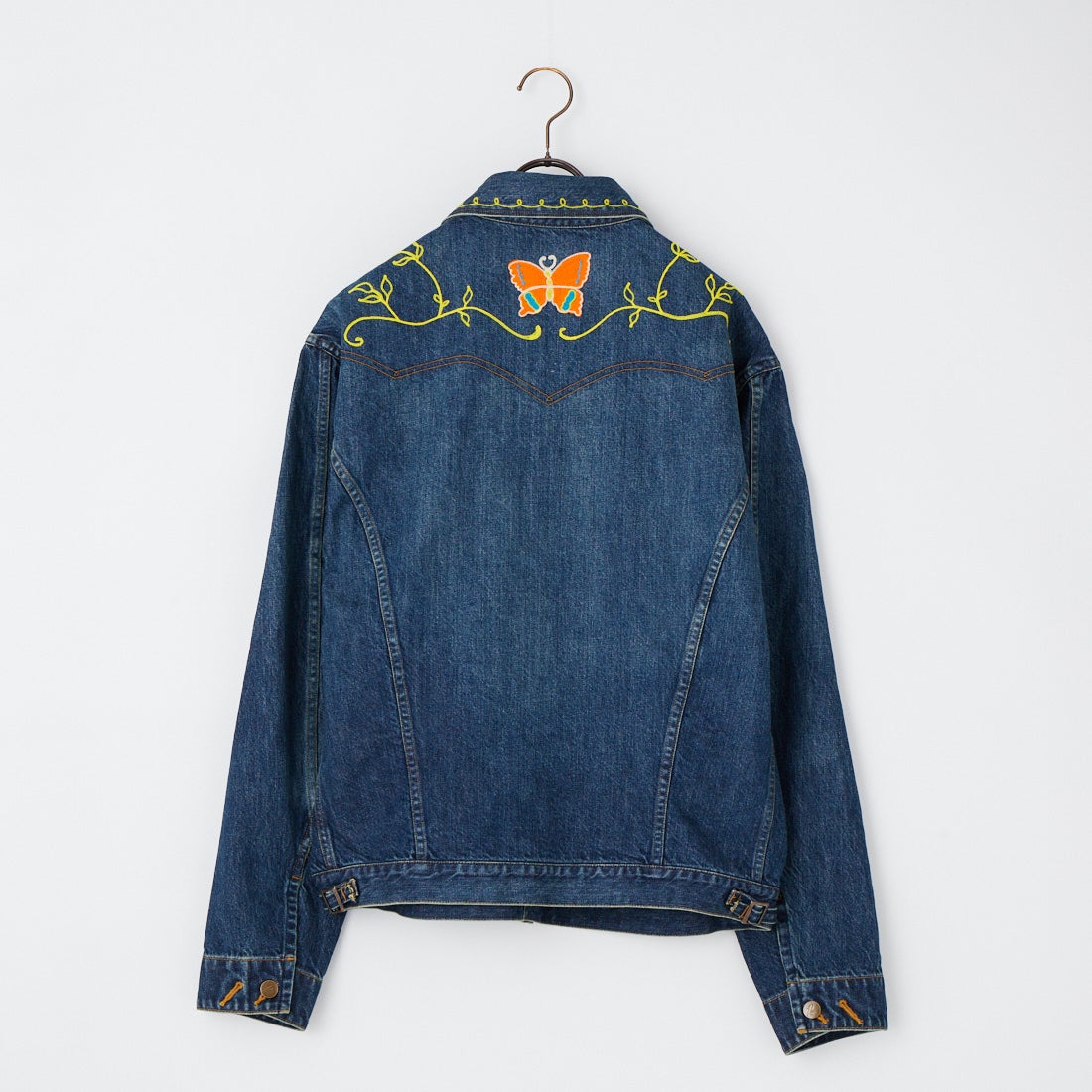 Needles [ニードルズ] パピヨン刺繍ジーンジャケット [SX210] INDIGO