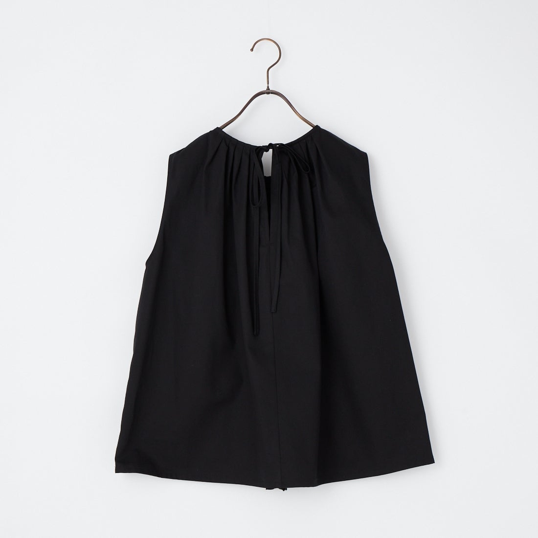 RhodolirioN [ロドリリオン] スリーブレスフリルシャツ [SW1016] B BLACK