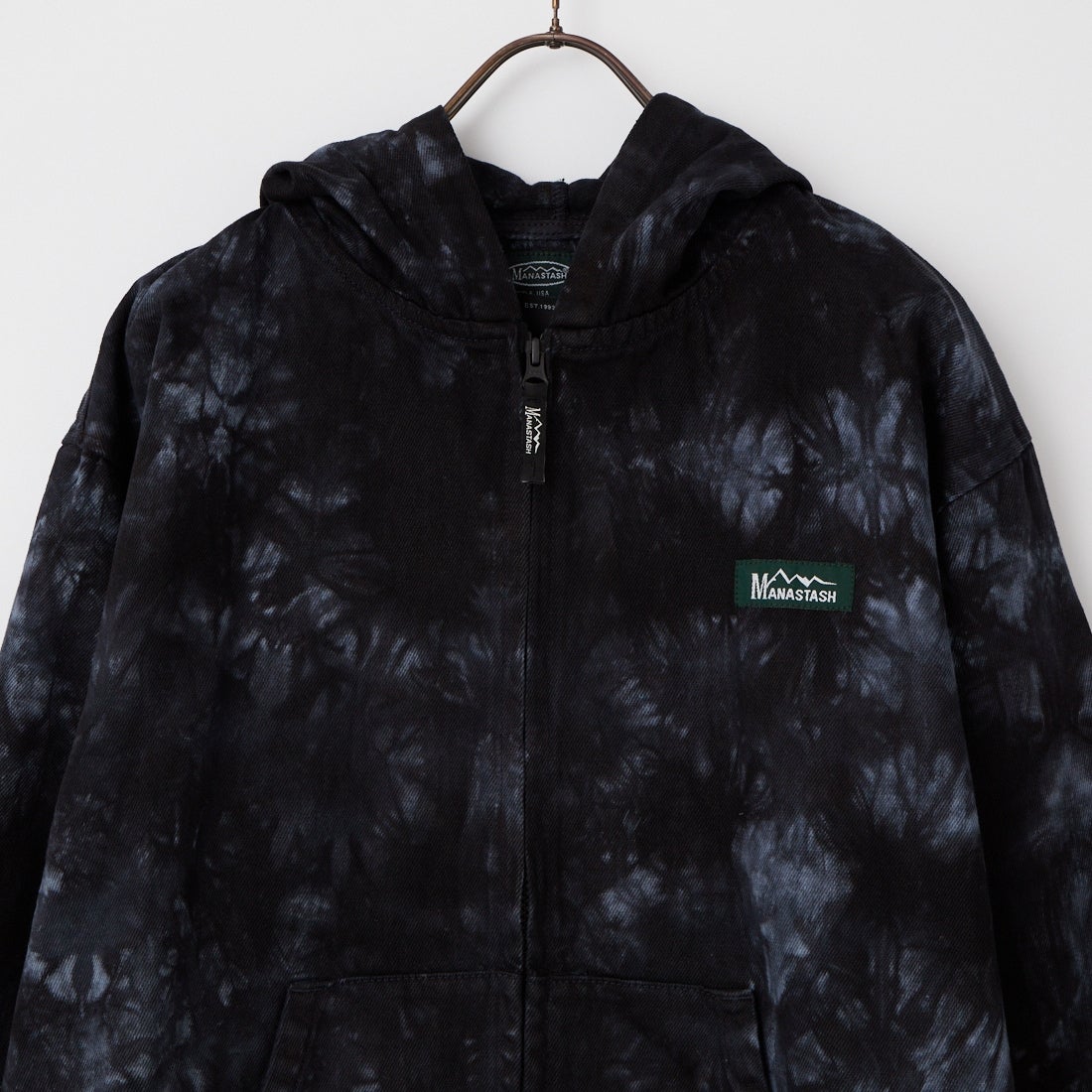 MANASTASH [マナスタッシュ] タイダイ チリワック フーディ [792-6152004] 120 NAVY