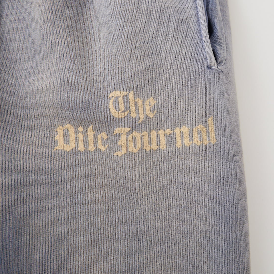 BOW WOW [バウワウ] THE DITC JOURNAL エイジドスウェットパンツ [BW261-DJSP] EGGPLANT