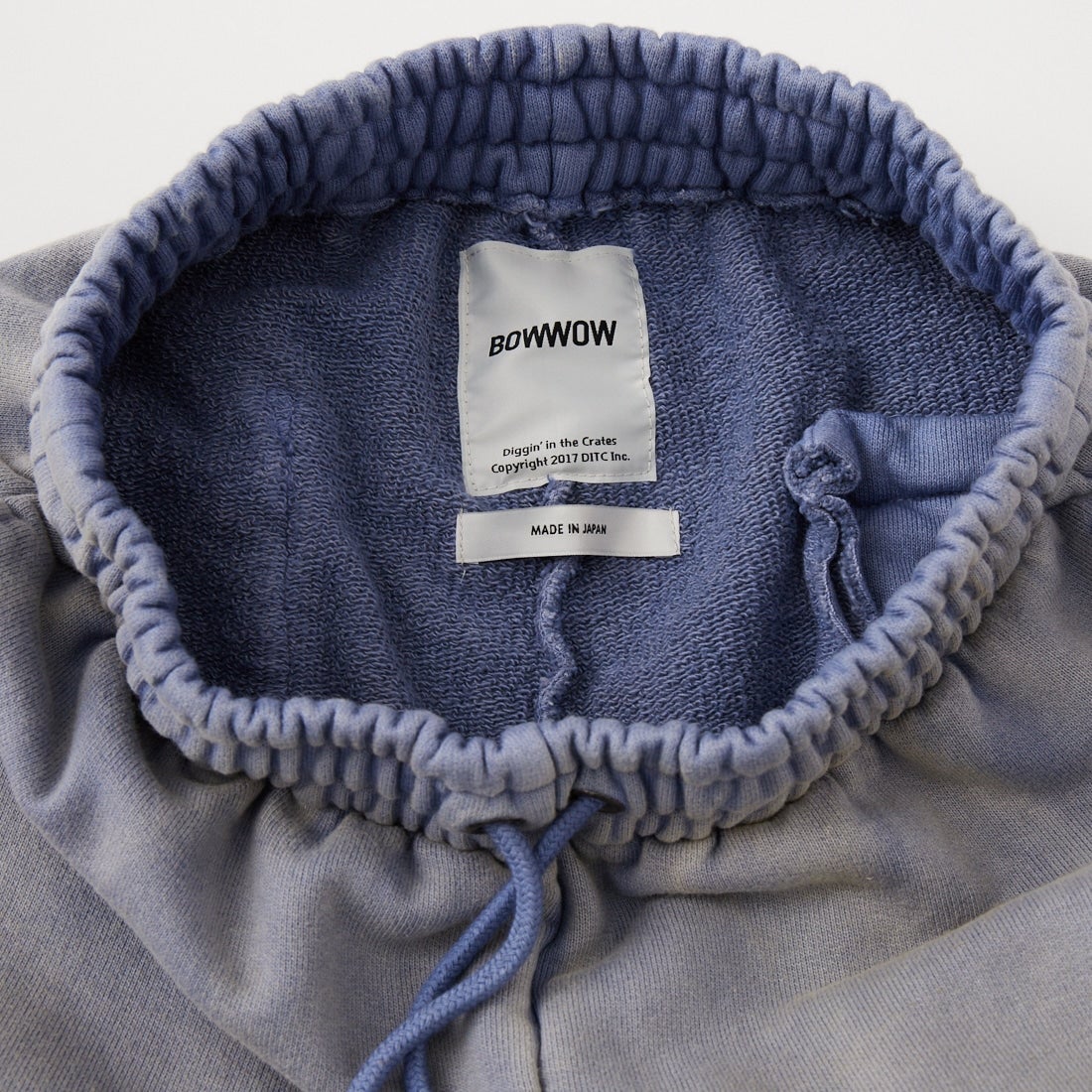 BOW WOW [バウワウ] THE DITC JOURNAL エイジドスウェットパンツ [BW261-DJSP] EGGPLANT