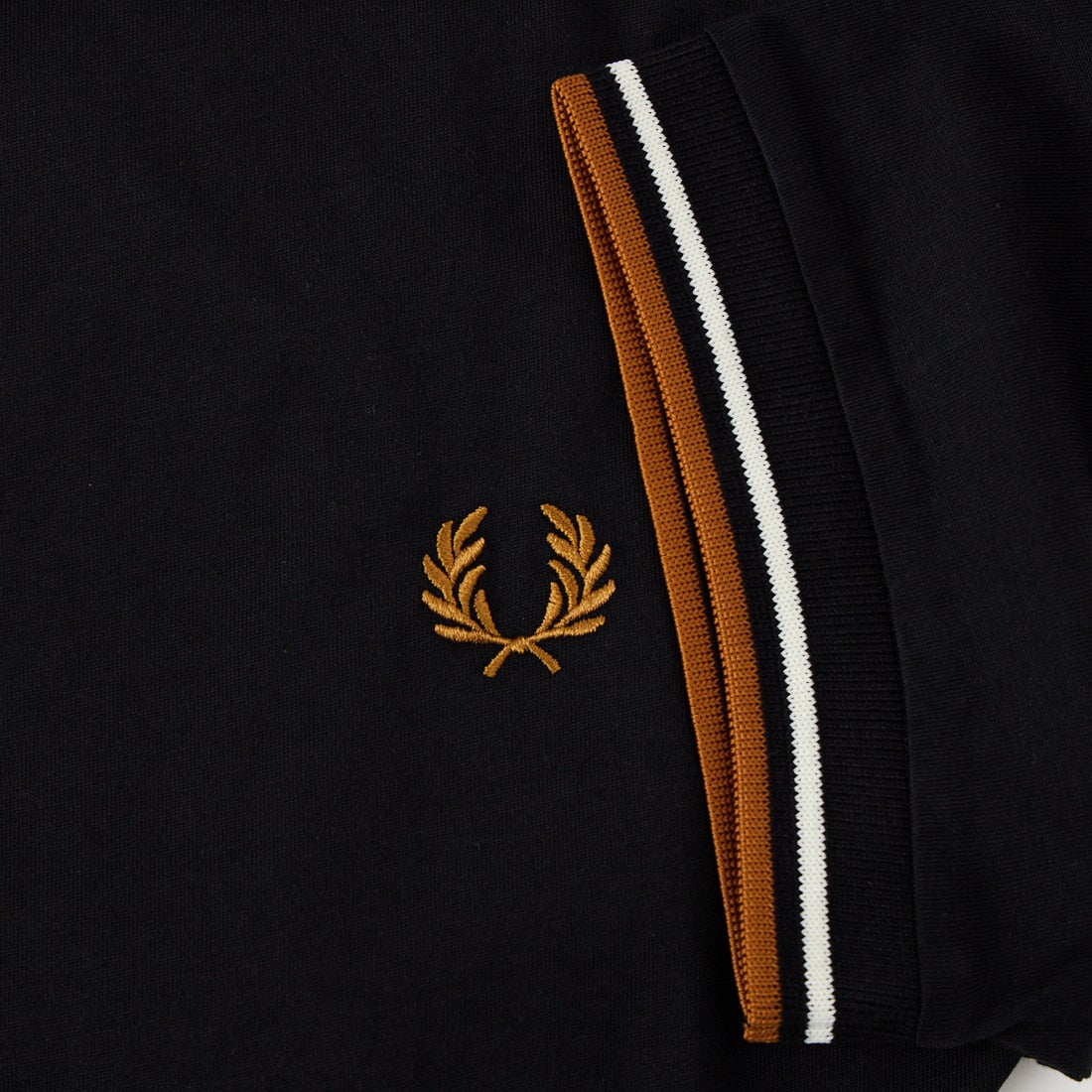 FRED PERRY [フレッドペリー] ツインティップ ショートスリーブTシャツ [M1588V] P69 BLACK