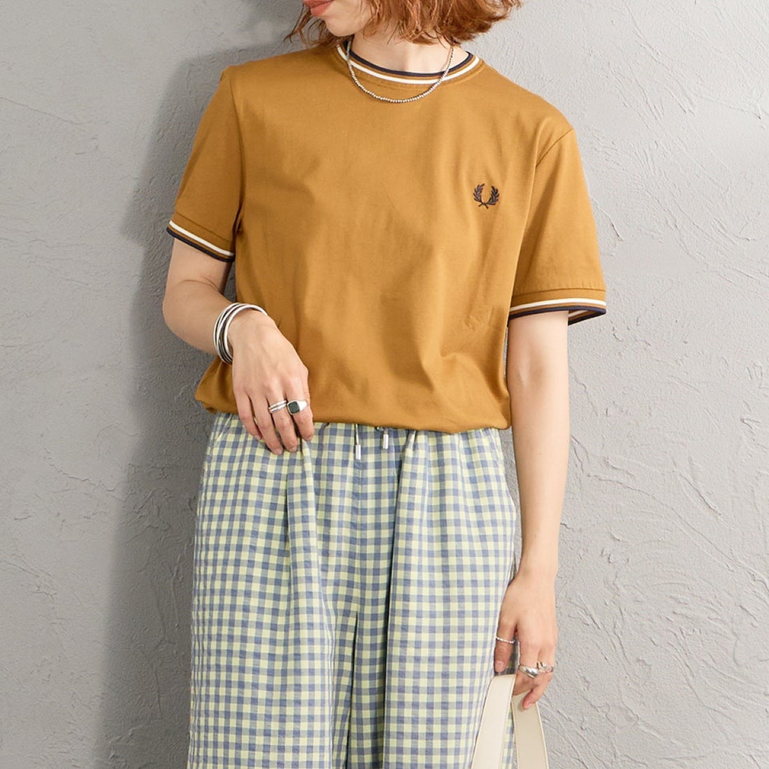 V46 DKCARM&&モデル身長：158cm 着用サイズ：S&&