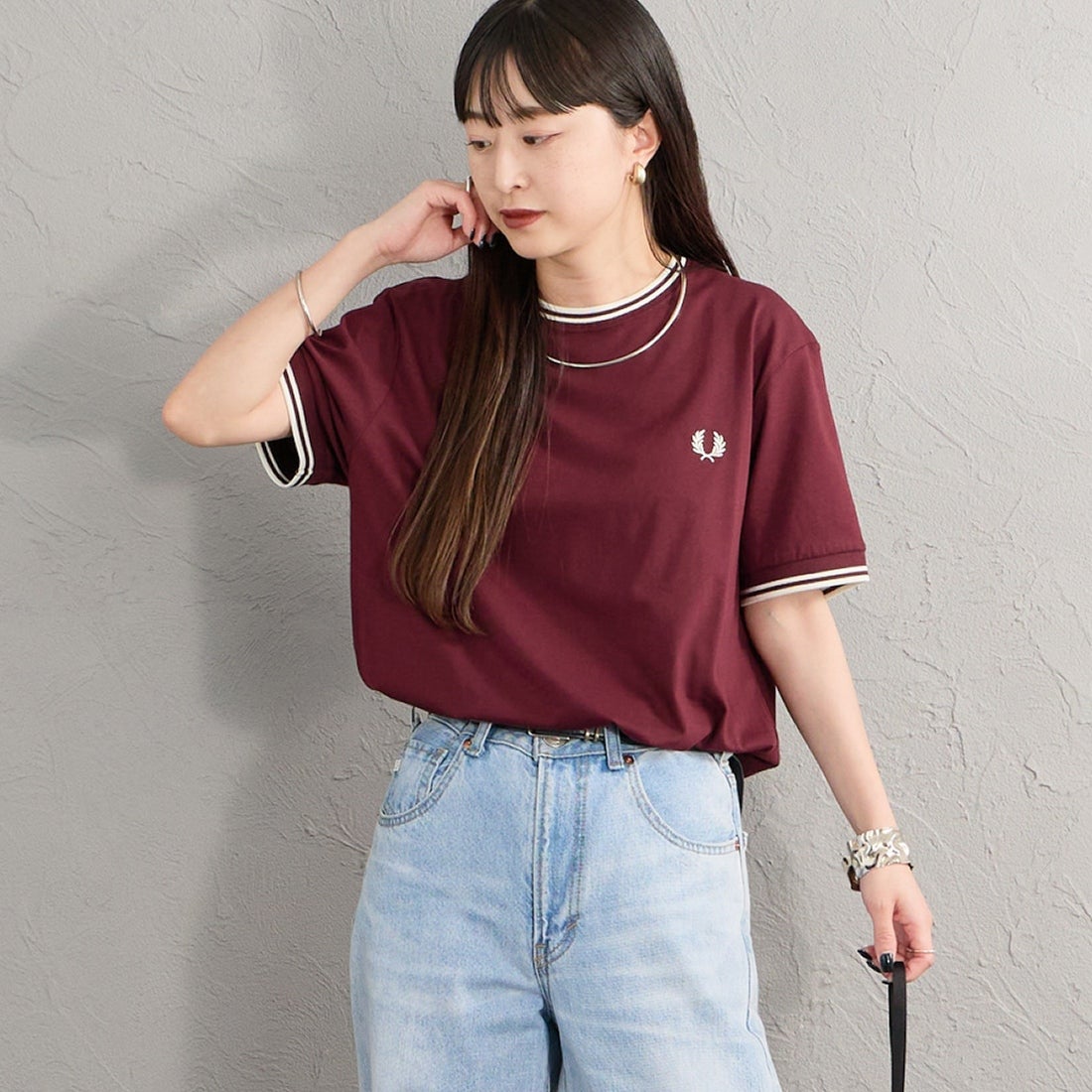 64A OXBLOO&&モデル身長：150cm 着用サイズ：S&&