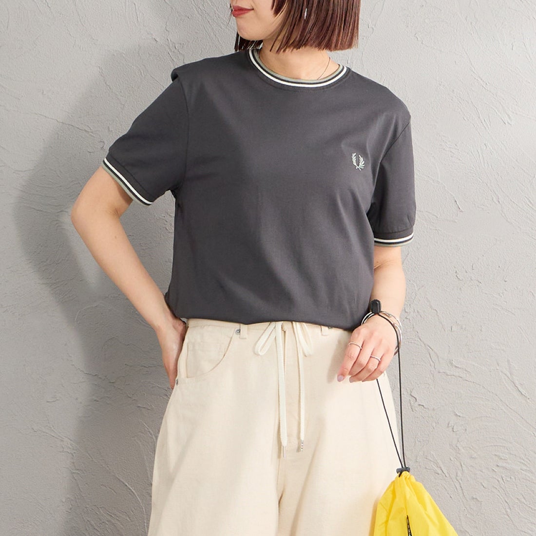 87A ANCGY&&モデル身長：159cm 着用サイズ：S&&