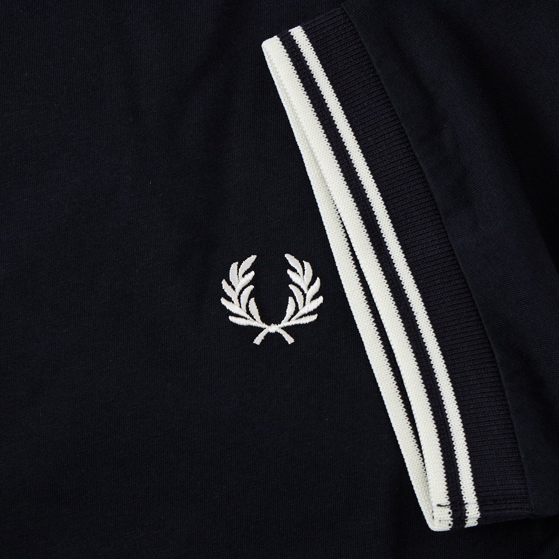 FRED PERRY [フレッドペリー] ツインティップ ショートスリーブTシャツ [M1588V] T73 NAVY/S