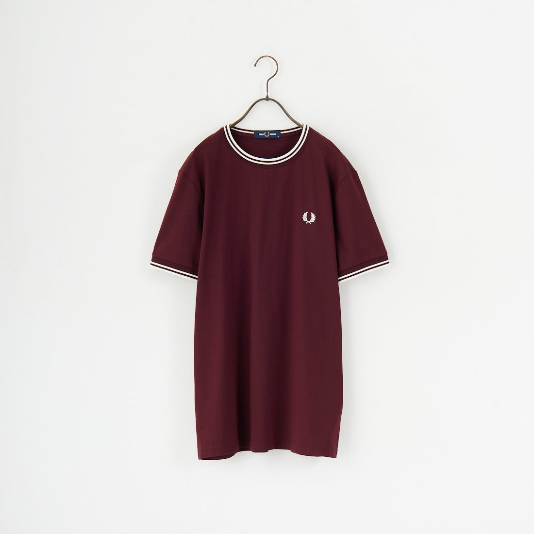 FRED PERRY [フレッドペリー] ツインティップ ショートスリーブTシャツ [M1588V] 04B FIELDレッドペリー] ツインティップ ショートスリーブTシャツ [M1588V] 64A OXBLOO