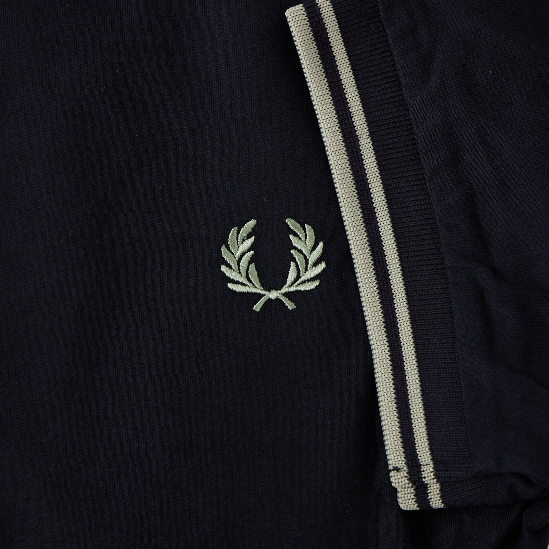 FRED PERRY [フレッドペリー] ツインティップ ショートスリーブTシャツ [M1588V] T73 NAVY/S