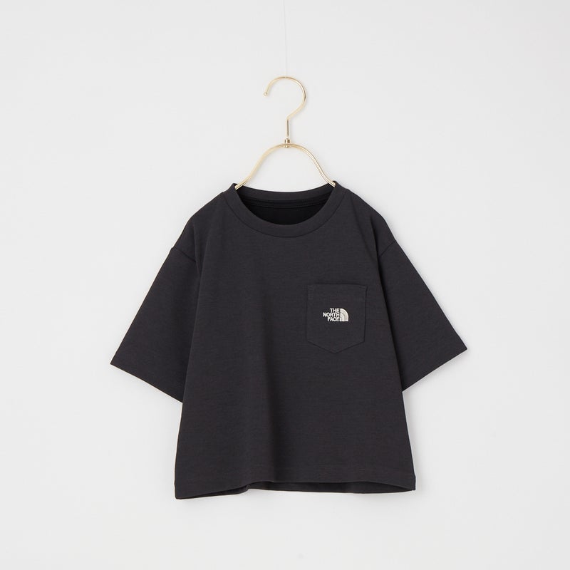 NANGA [ナンガ] エコハイブリッド ミニボックスロゴキッズTシャツ 