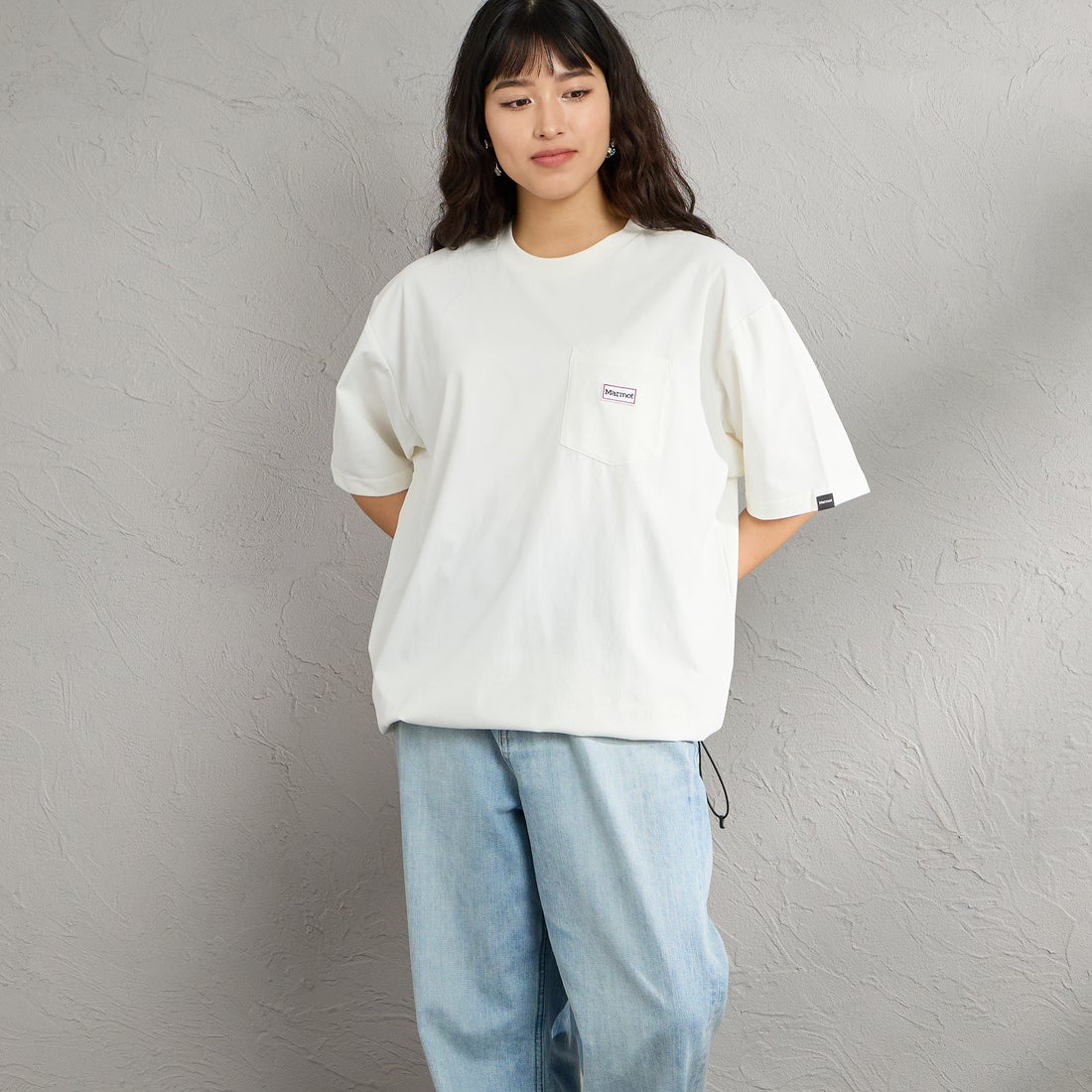 WHITE&&モデル身長：162cm 着用サイズ：S&&