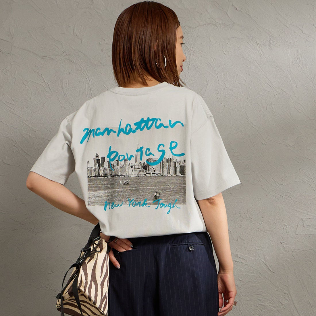 L.GRAY&&モデル身長：159cm 着用サイズ：S&&