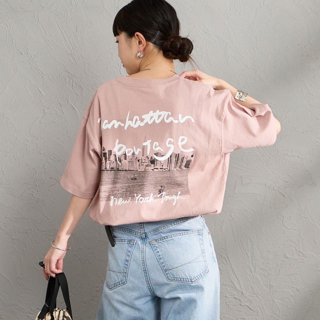 PINK&&モデル身長：150cm 着用サイズ：S&&