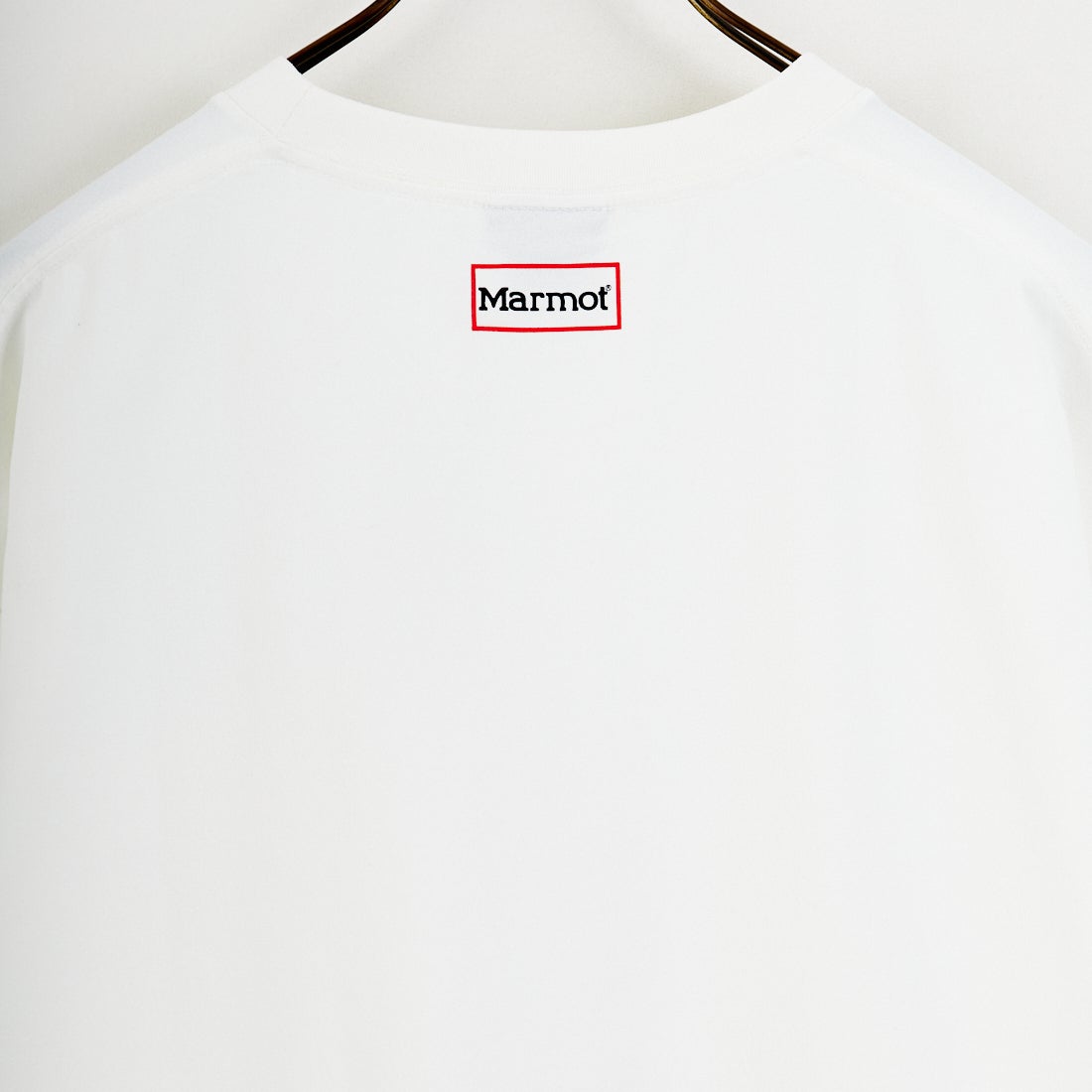 Marmot [マーモット] 別注 ドローコード付き ポケットロゴTシャツ [MTSS26MST338IN-JF] WHITE