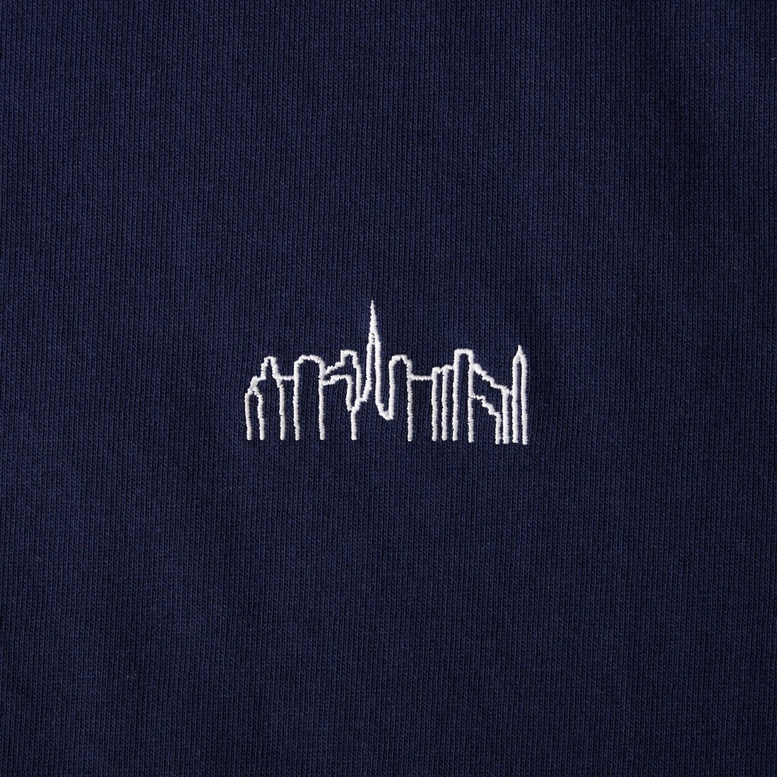 MANHATTAN PORTAGE [マンハッタンポーテージ] 別注 アーチプリントTシャツ [26SSMP-IN85-JF] NAVY