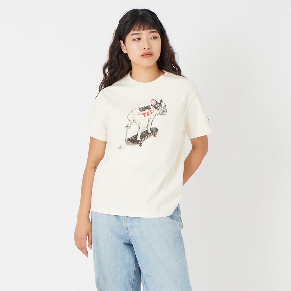 05 IVORY&&モデル身長：162cm 着用サイズ：S&&