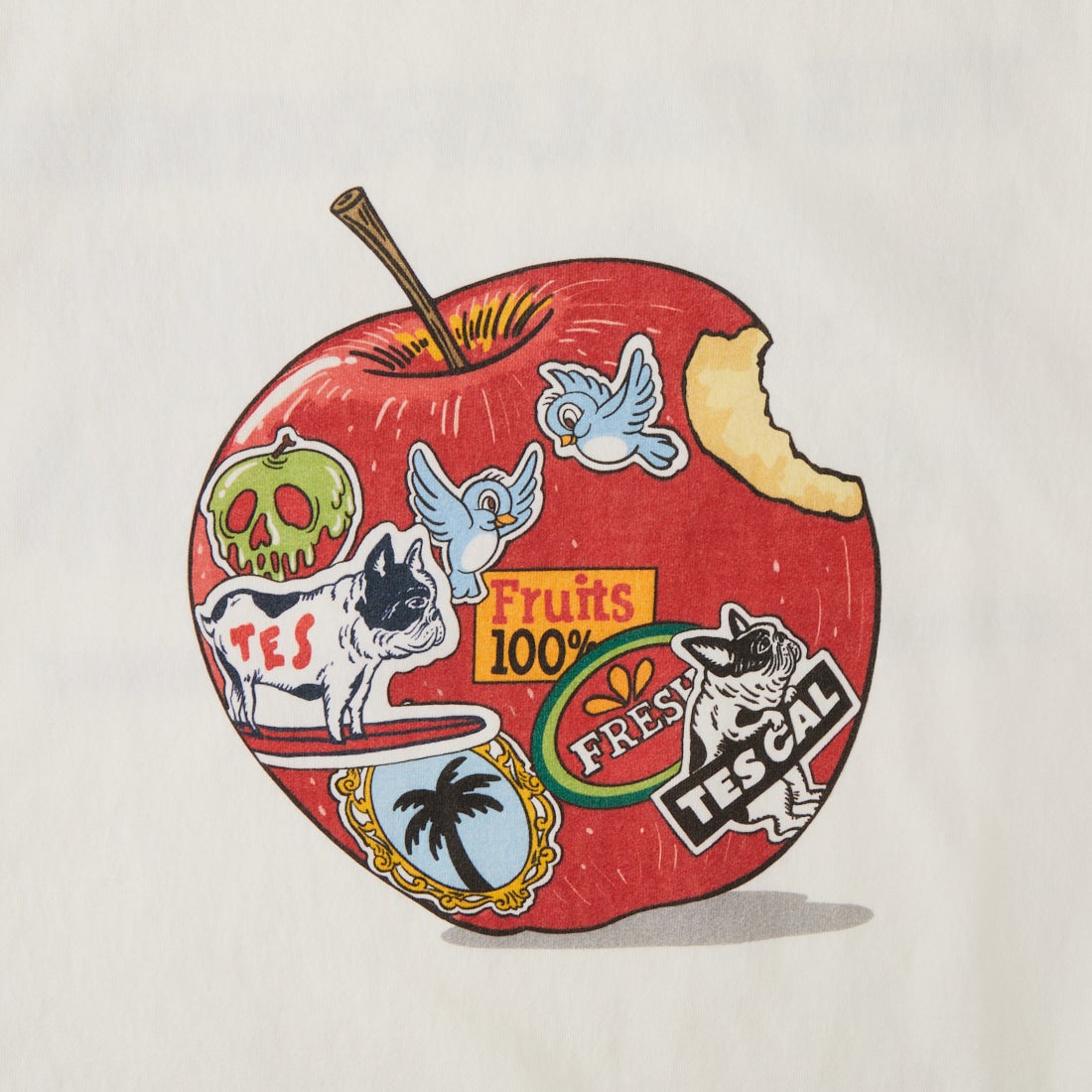 The Endless Summer [エンドレスサマー] SEVENS BUHI ショートスリーブTシャツ [FH-26574321] 07 WHITE