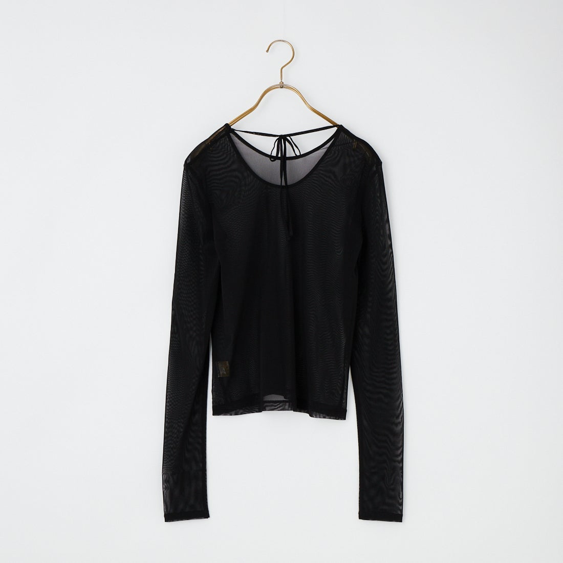 anuke [アンヌーク] 2WAYシアートップス [62520609] BLK