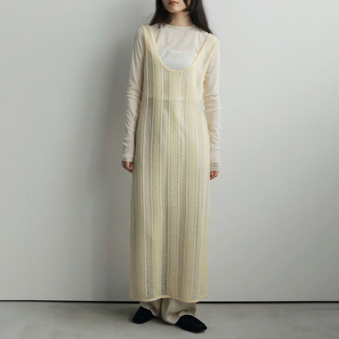 anuke [アンヌーク] 2WAYシアートップス [62520609] IVR