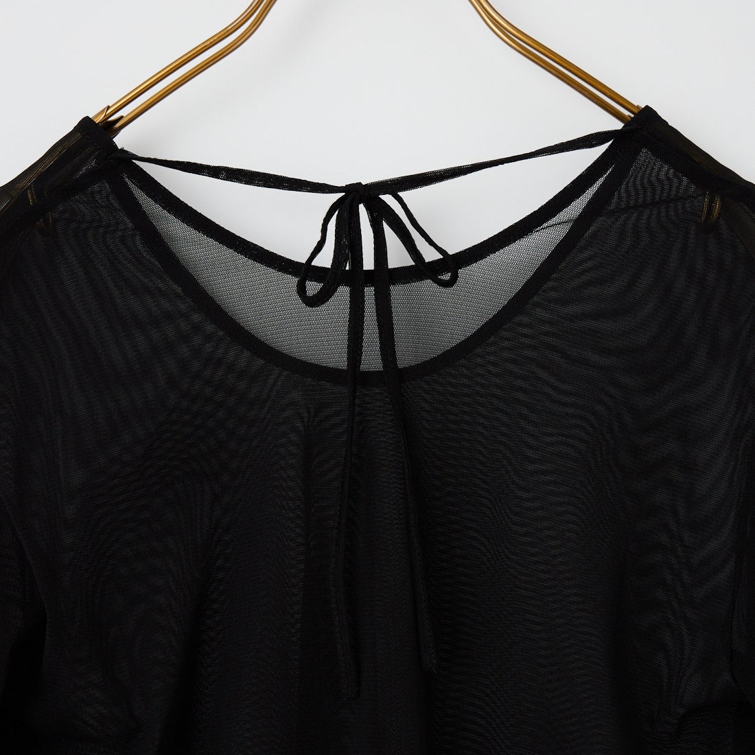 【試着のみ タグ付】anuke 2way Sheer Tops ànuke online store（アンヌーク） / 2way Sheer Tops2way Sheer Tops