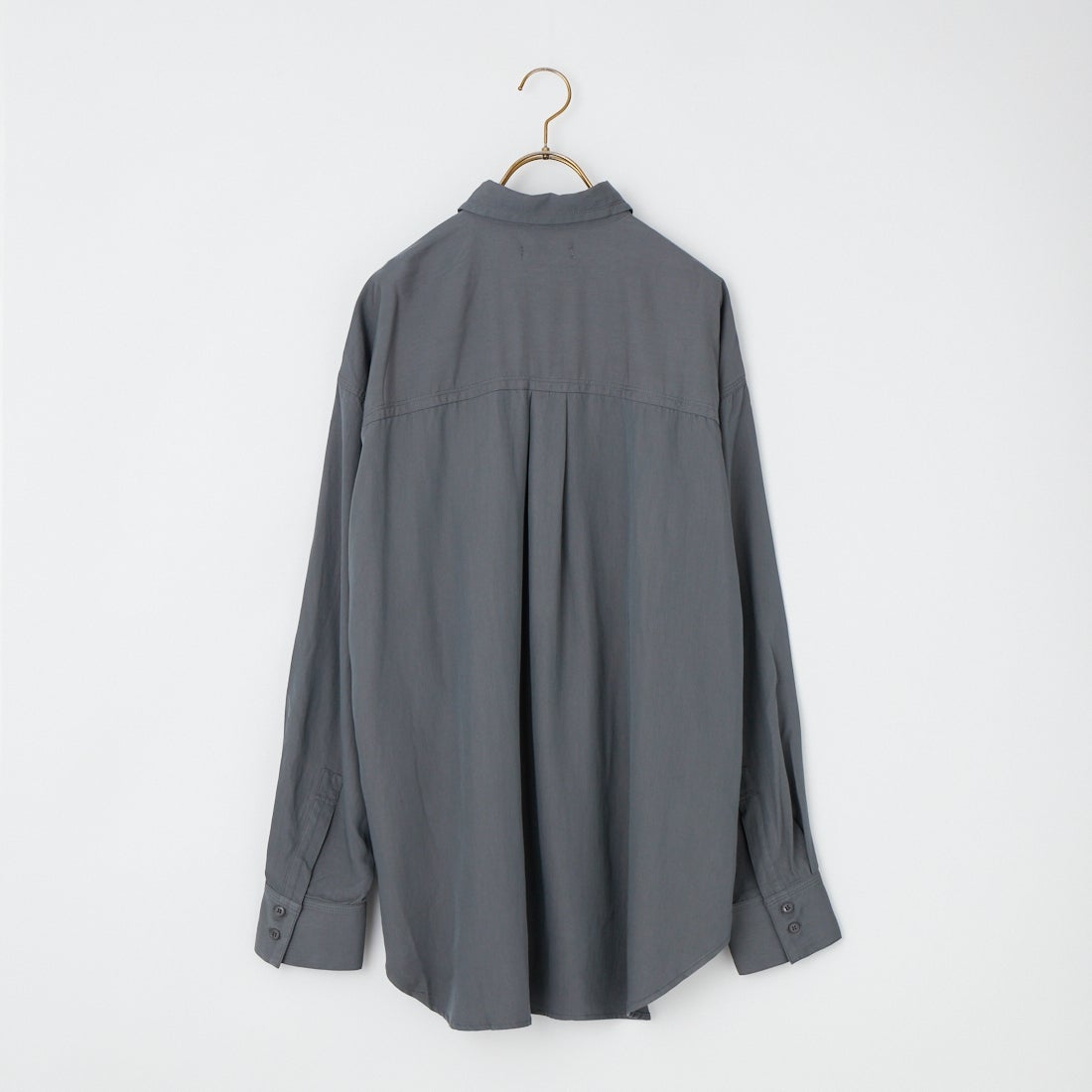 anuke [アンヌーク] ステッチオーバーシャツ [62610417] C/GRY