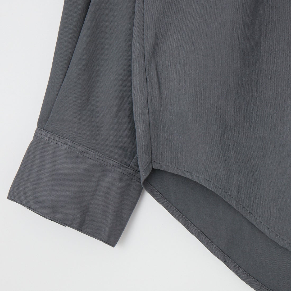 anuke [アンヌーク] ステッチオーバーシャツ [62610417] C/GRY