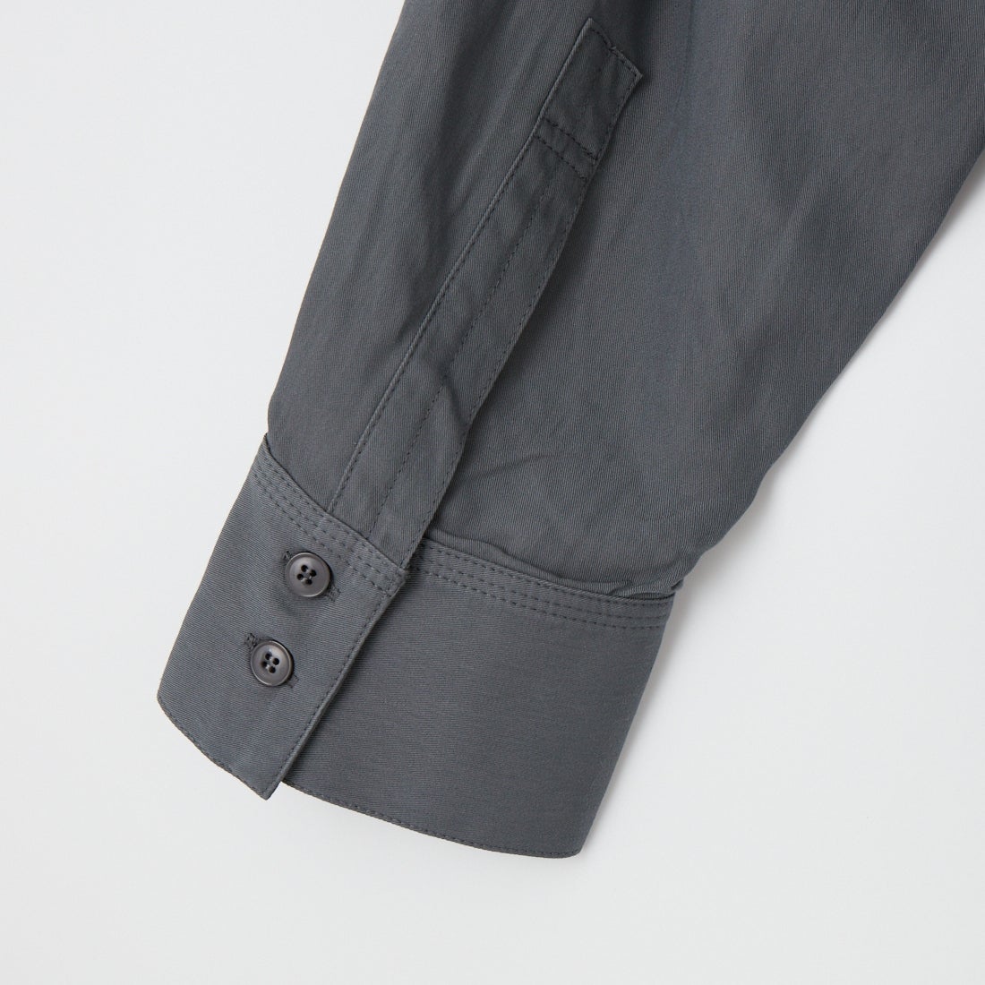 anuke [アンヌーク] ステッチオーバーシャツ [62610417] C/GRY