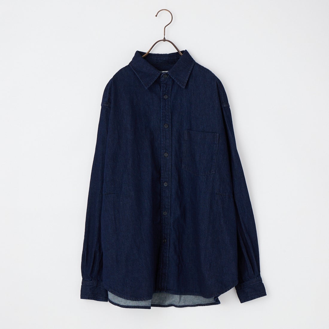 PENNEYS [ぺニーズ] 別注 デニムビッグシャツ [PN26S001-JF] BLUE O.W
