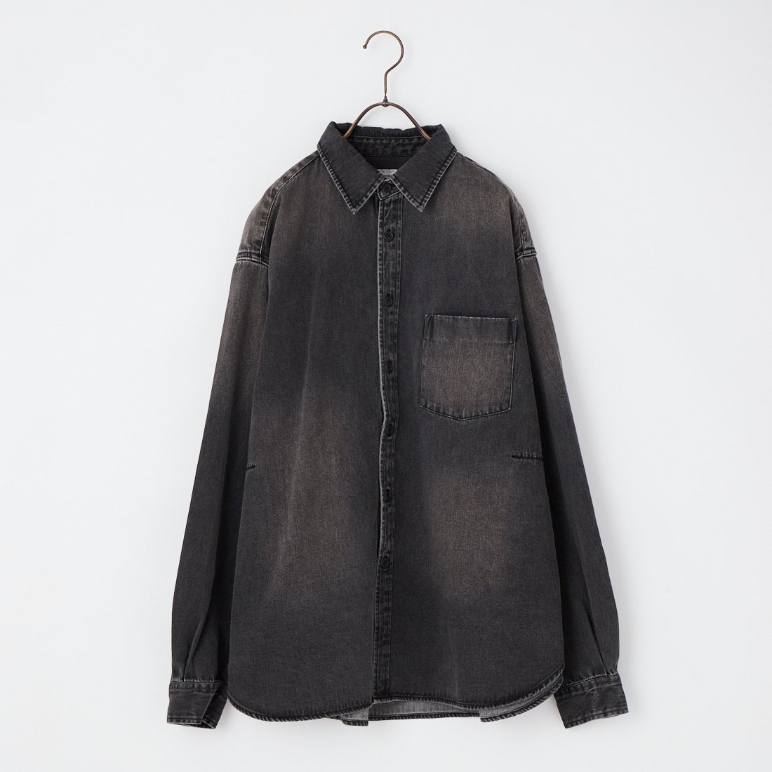 PENNEYS [ぺニーズ] 別注 デニムビッグシャツ [PN26S001-JF] BLACK USED