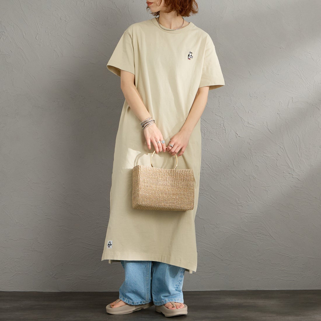 G057 GREIG&&モデル身長：158cm 着用サイズ：WM&&