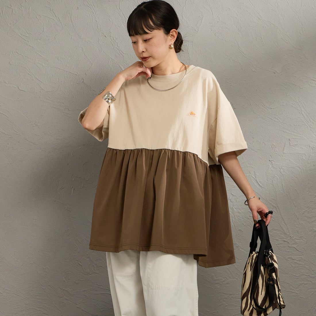 ｸﾞﾚｰｼﾞｭ&&モデル身長：150cm 着用サイズ：F&&