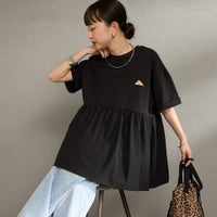 ﾌﾞﾗｯｸ&&モデル身長：150cm 着用サイズ：F&&