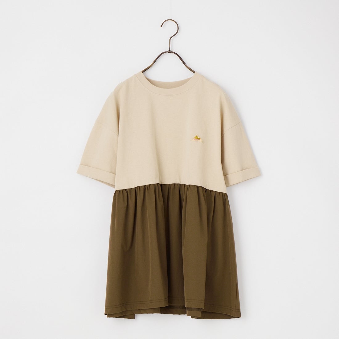 KELTY [ケルティ] 別注 ウエスト切替 ペプラムデザインTシャツ [KE262W30IN01-JF] ｸﾞﾚｰｼﾞｭ