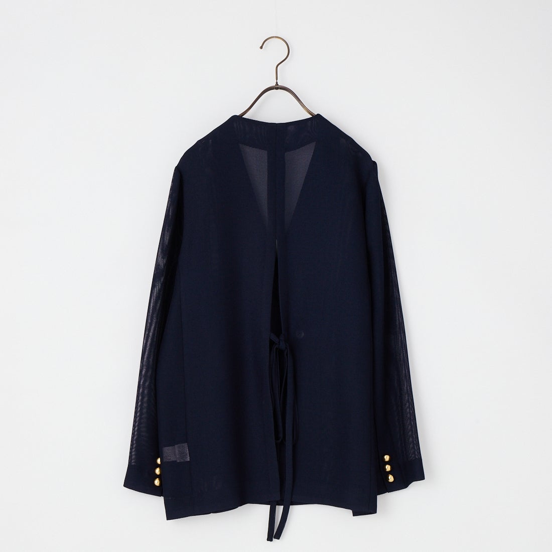 DIGNITE COLLIER [ディニテコリエ] メッシュノーカラージャケット [80267201] 076 ﾈｲﾋﾞｰ