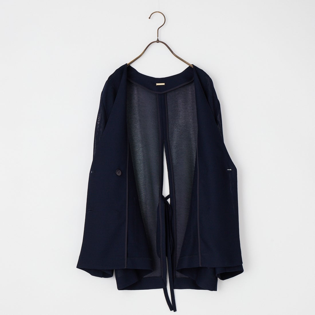 DIGNITE COLLIER [ディニテコリエ] メッシュノーカラージャケット