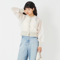 031 ｵﾌﾎﾜｲﾄ&&モデル身長：162cm 着用サイズ：F&&