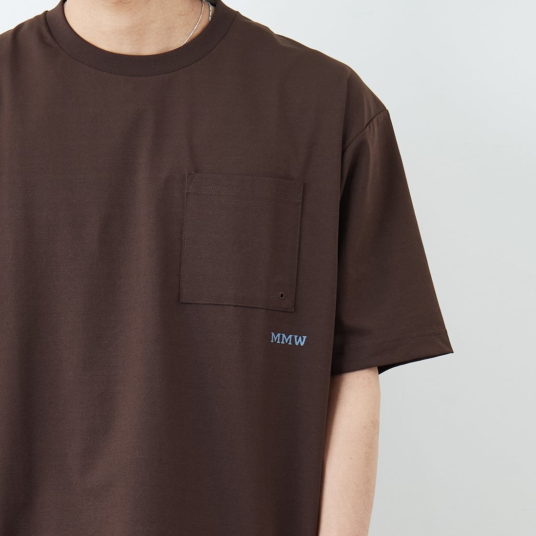 Marmot [マーモット] 別注 ドローコード付き マウンテンロゴ バックプリントTシャツ [MTSS26MST337IN-JF] D.BROWN