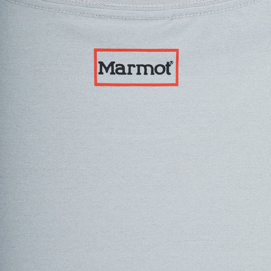 Marmot [マーモット] 別注 ドローコード付き ポケットロゴTシャツ [MTSS26MST338IN-JF] GRAY