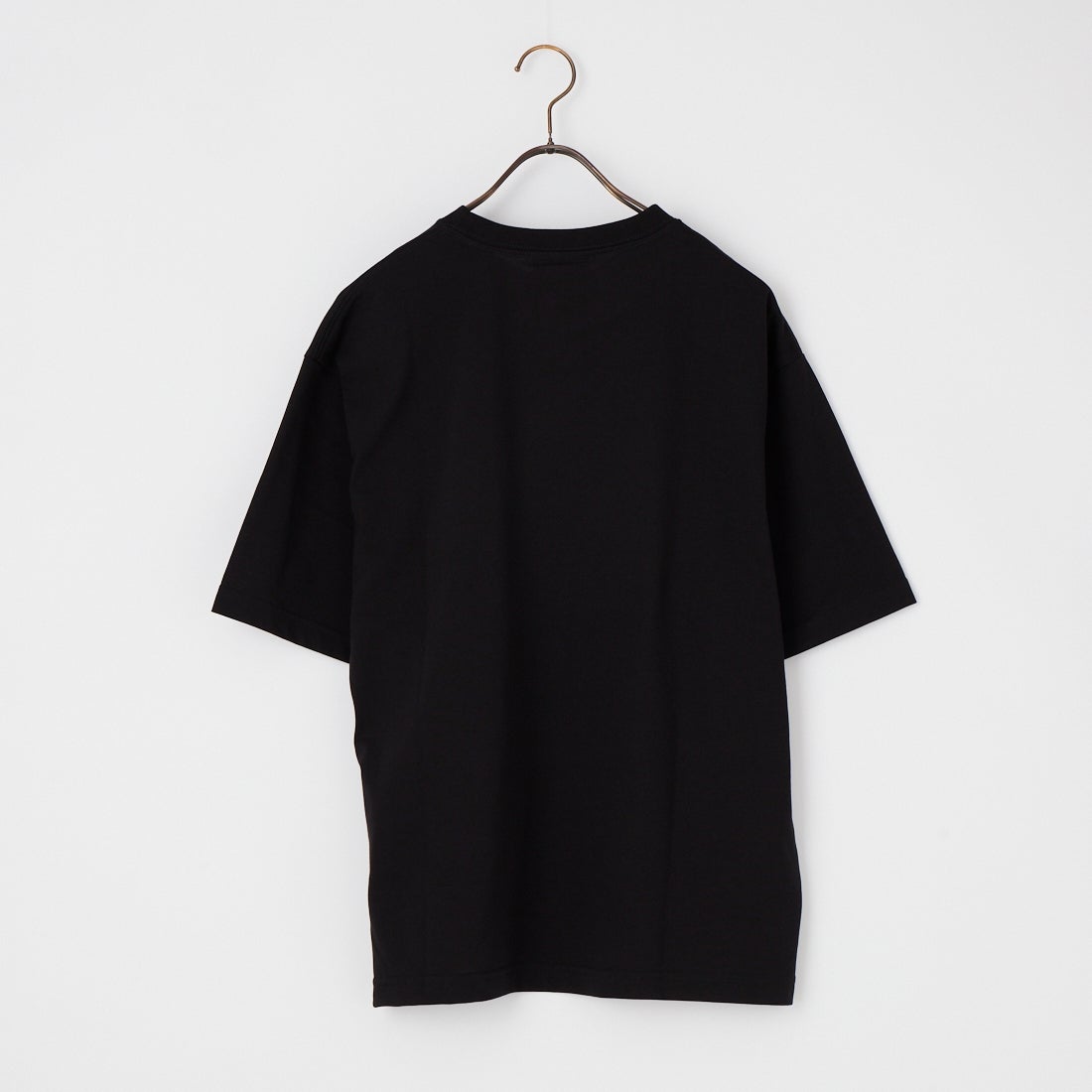 THOUSAND MILE [サウザンド マイル] ワンポイント刺繍ロゴ ショートスリーブTシャツ [TM261TC00120] 09 BLACK