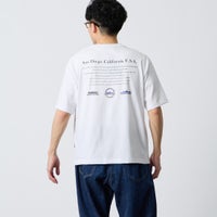 01 WHITE&&モデル身長：168cm 着用サイズ：M&&