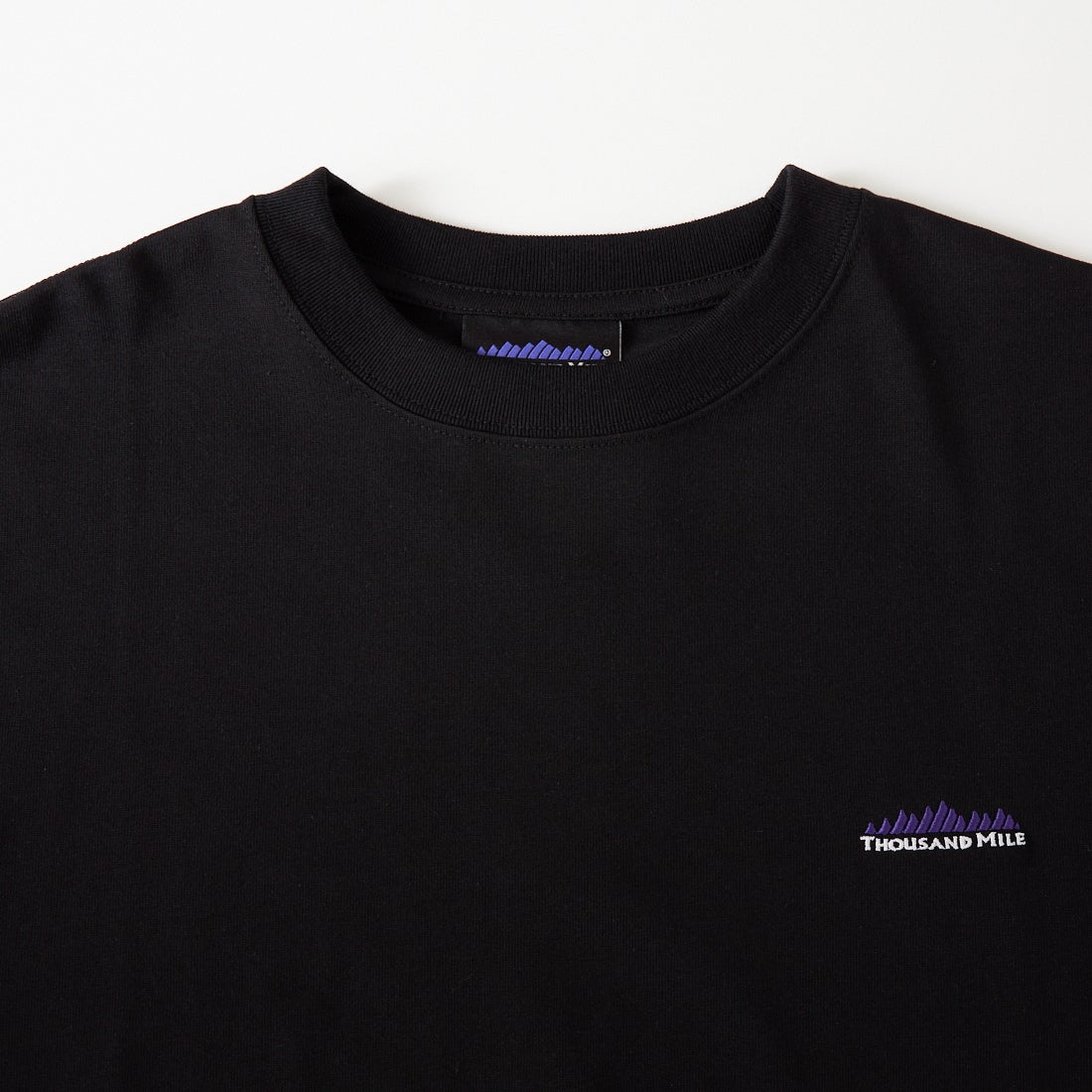 THOUSAND MILE [サウザンド マイル] ヒストリーロゴ バックプリント ショートスリーブTシャツ [TM261TC00480] 09 BLACK