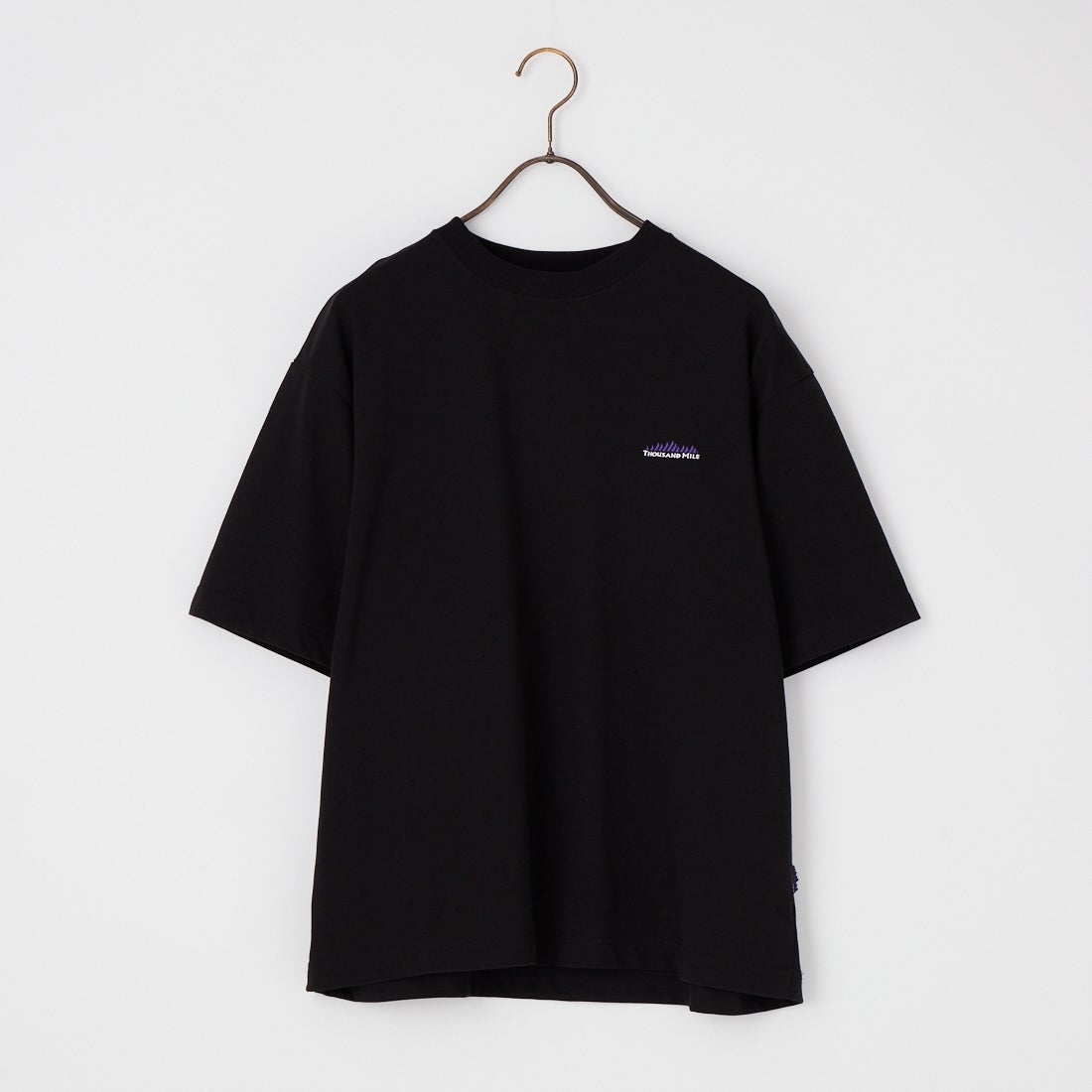 THOUSAND MILE [サウザンド マイル] ヒストリーロゴ バックプリント ショートスリーブTシャツ [TM261TC00480] 09 BLACK