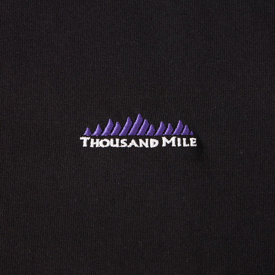 THOUSAND MILE [サウザンド マイル] ヒストリーロゴ バックプリント ショートスリーブTシャツ [TM261TC00480] 09 BLACK
